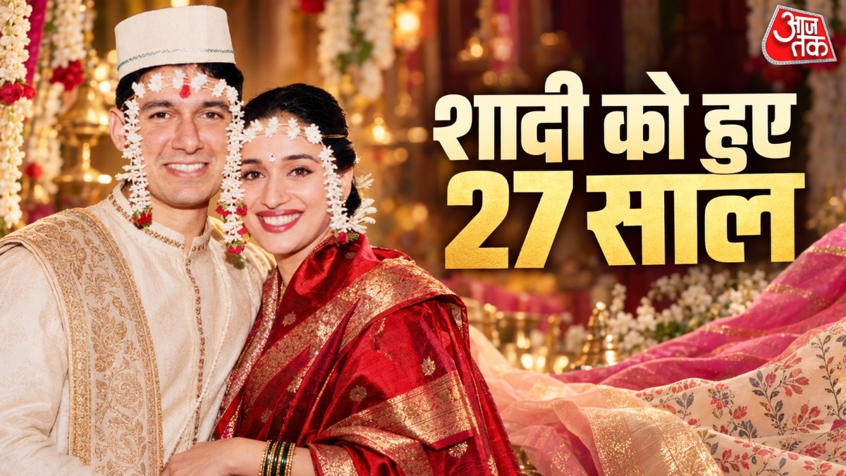 madhuri dixit 27 years of marriage