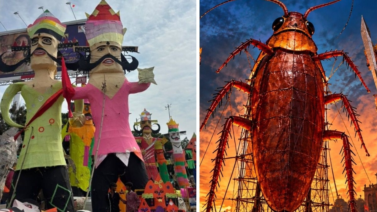 श्री केशव राम लीला समिति ने कहा कि कॉकरोच गंदगी और मैल का प्रतीक है. (Photo: ITG)