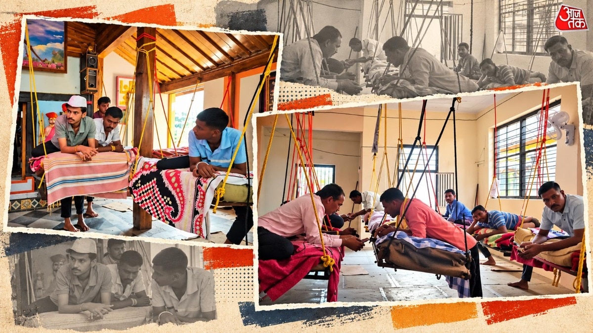 काल भैरवनाथ के ‘खड़े रहकर किए जाने वाले नवरात्र’ में करीब 350 से 400 श्रद्धालु शामिल हुए हैं. (Photo: ITG)