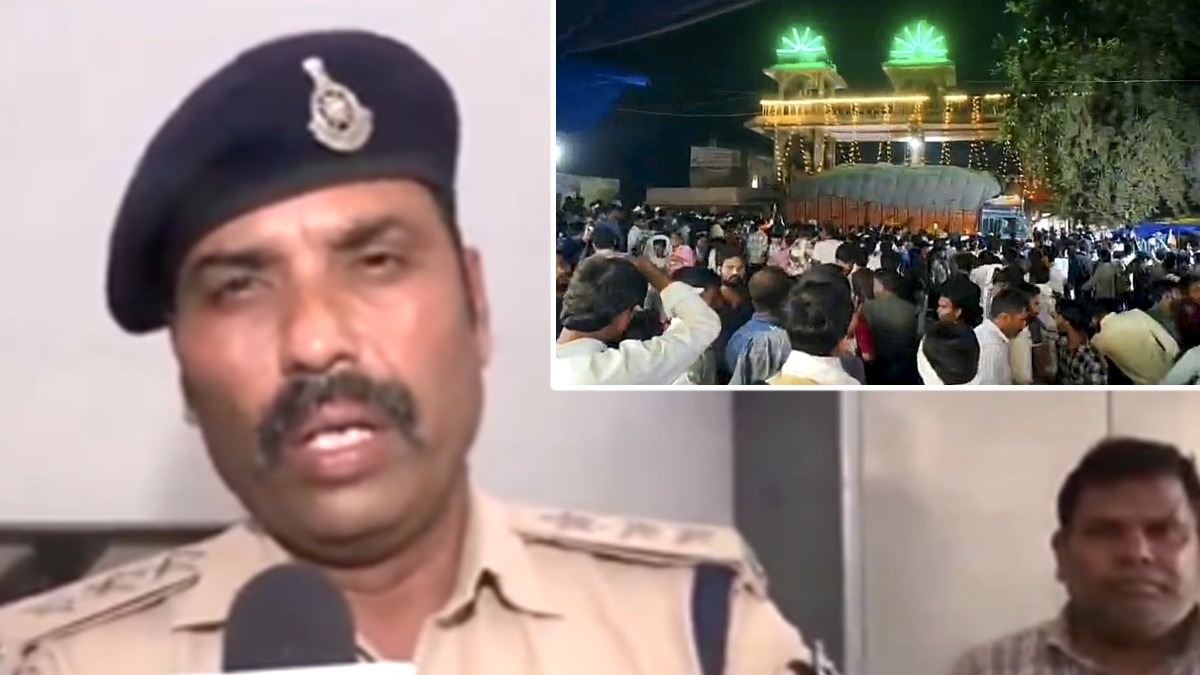 ग्वालियर CSP रवि भदौरिया बोले- इस रास्ते पर कभी नहीं आते थे भारी वाहन.(Photo:Screengrab)