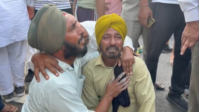 हादसे के बाद मची अफरा-तफरी.(Photo: Screengrab)