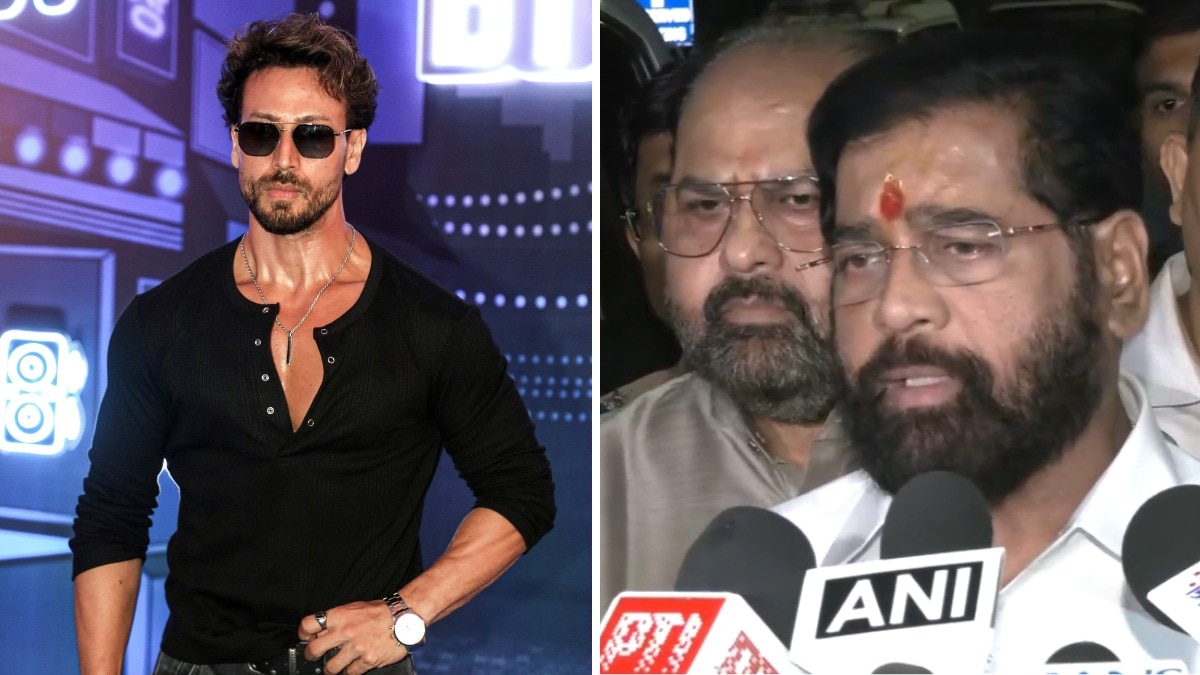 टाइगर श्रॉफ की कार पर फायरिंग को लेकर एकनाथ शिंदे की सख्त चेतावनी. (Photo: PTI/ANI)