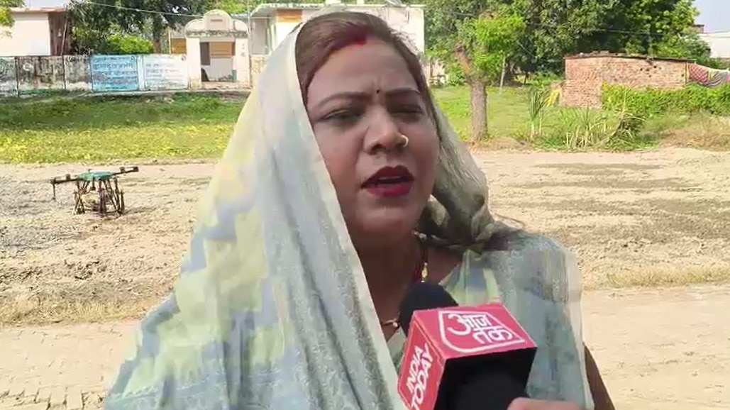 ड्रोन दीदी बनकर नीतू सिंह ने बदली अपनी और परिवार की तकदीर (Photo-ITG)