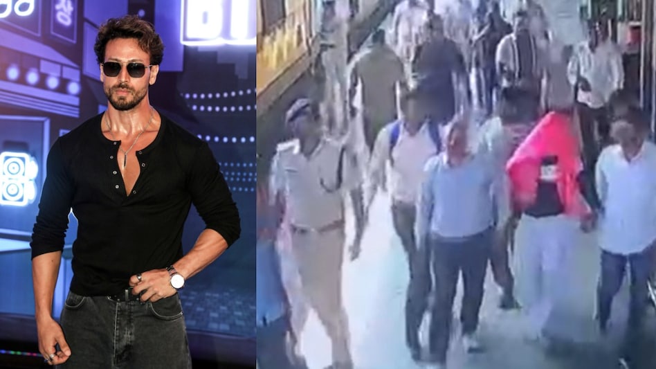 टाइगर श्रॉफ के हमलावरों को कोटा रेलवे स्टेशन से अऱेस्ट किया गया. (Photo-Screengrab)