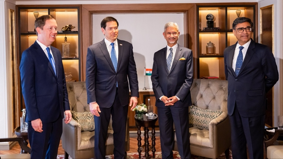 मार्को रुबियो तीन दिन के भारत दौरे पर हैं. (Photo:X/@USAmbIndia)