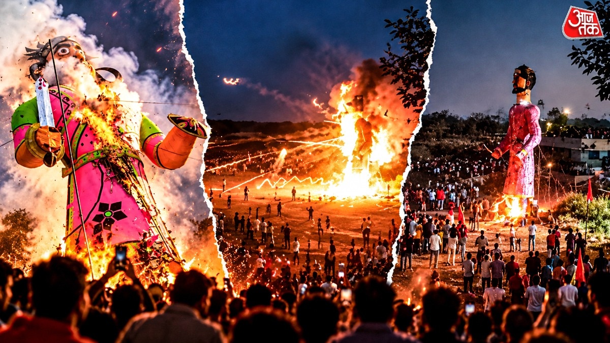 Ravan Dahan Viral Video, Ravan Viral Video