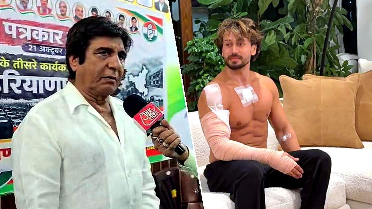 Raj babbar on tiger shroff