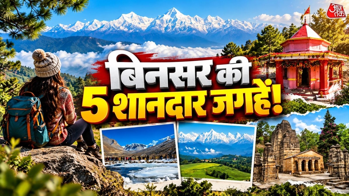 उत्तराखंड का बिनसर बहुत शानदार है. (PHOTO:AI)