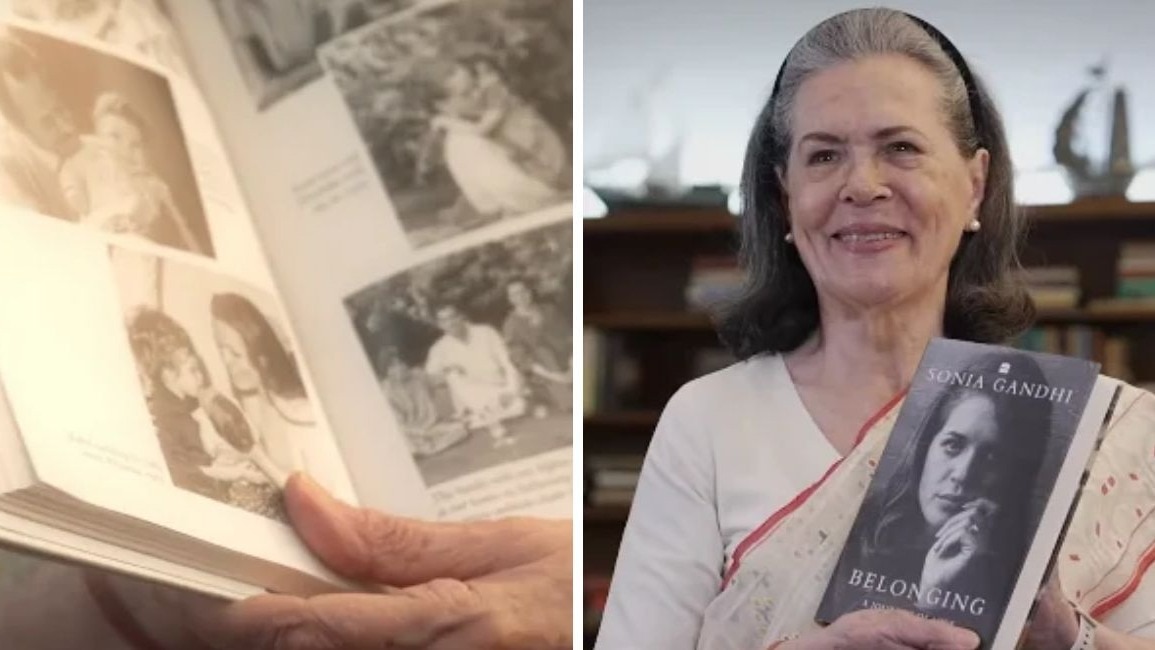 Sonia Gandhi Book Belonging