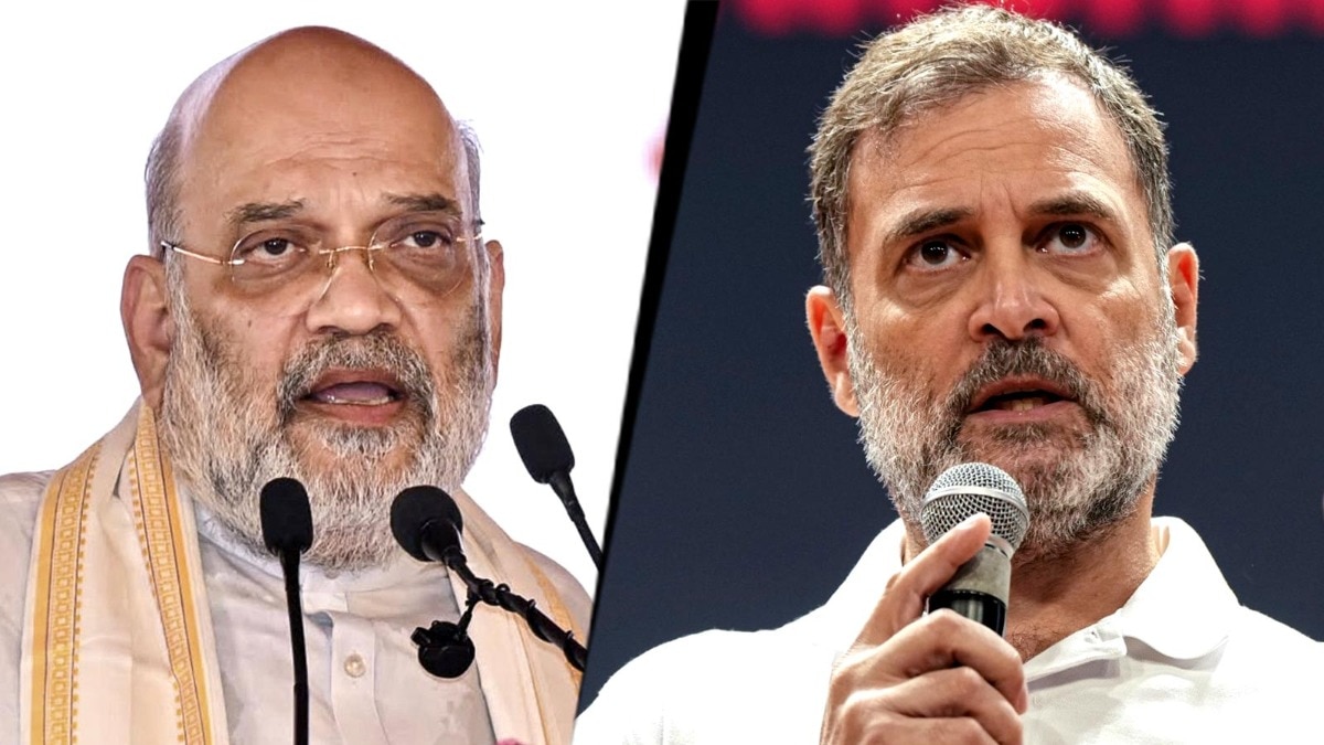 Amit Shah and Rahul Gandhi