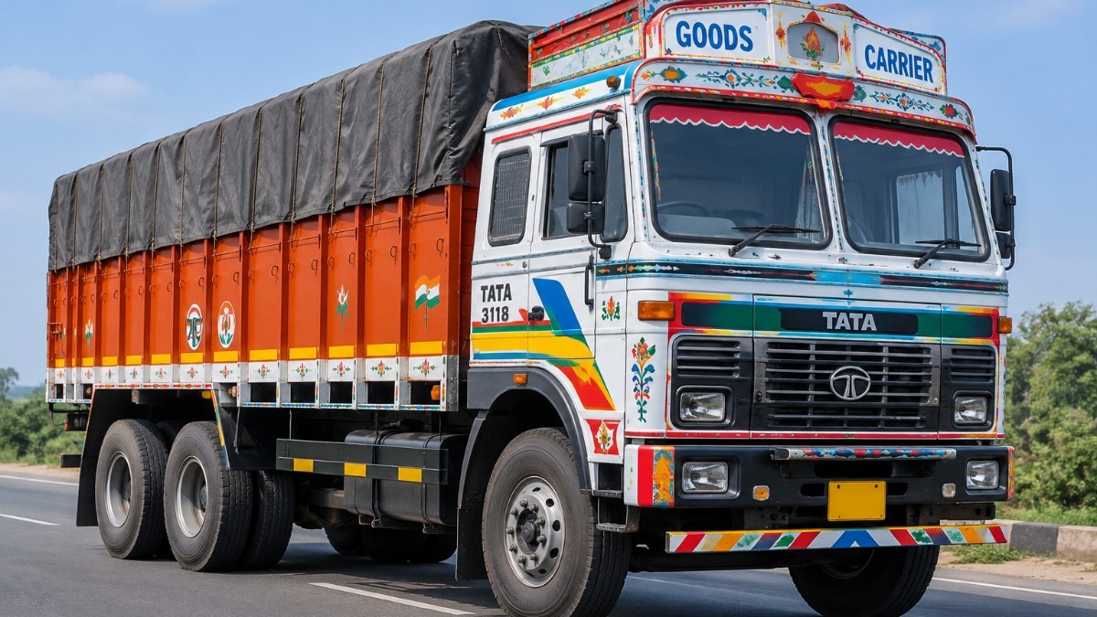  कुछ ट्रकों में ऐसे पहिए एक खास सिस्टम का हिस्सा होते हैं, जिसे लिफ्ट एक्सल (Lift Axle) कहा जाता है. ( Photo: AI)