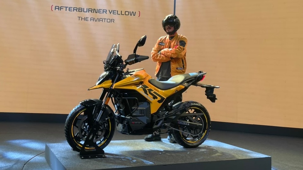 Ultraviolette X-47 Venom दो बैटरी ऑप्शन के साथ मिलेगी. (Photo: ITG) 