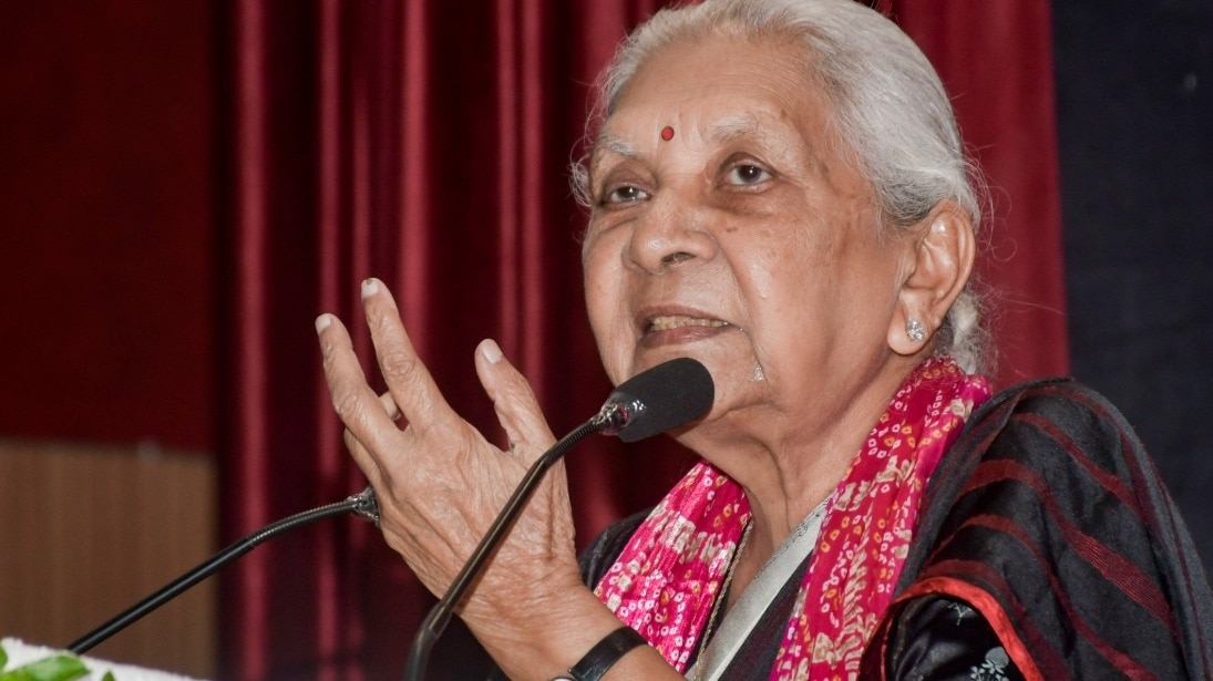राज्यपाल आनंदीबेन पटेल. (Photo: ITG) 
