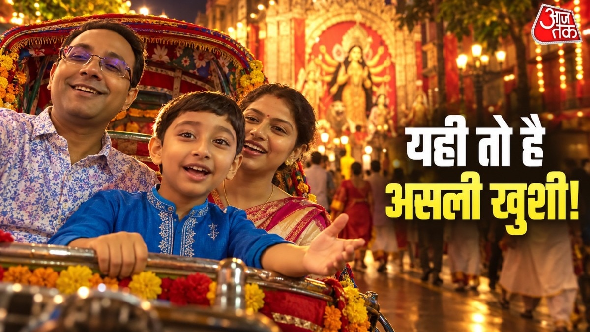 वायरल वीडियो में तीन लोगों का एक बंगाली परिवार रिक्शे पर सफर करता दिखाई दे रहा है. ( Photo: X/@peek_humour)