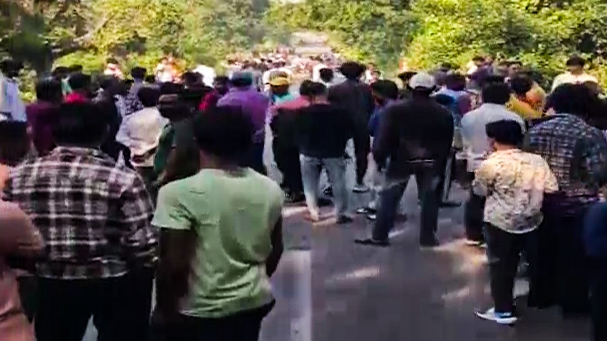 झाड़ियों में मिला 38 साल के रोहित का शव. (Photo: Screengrab)