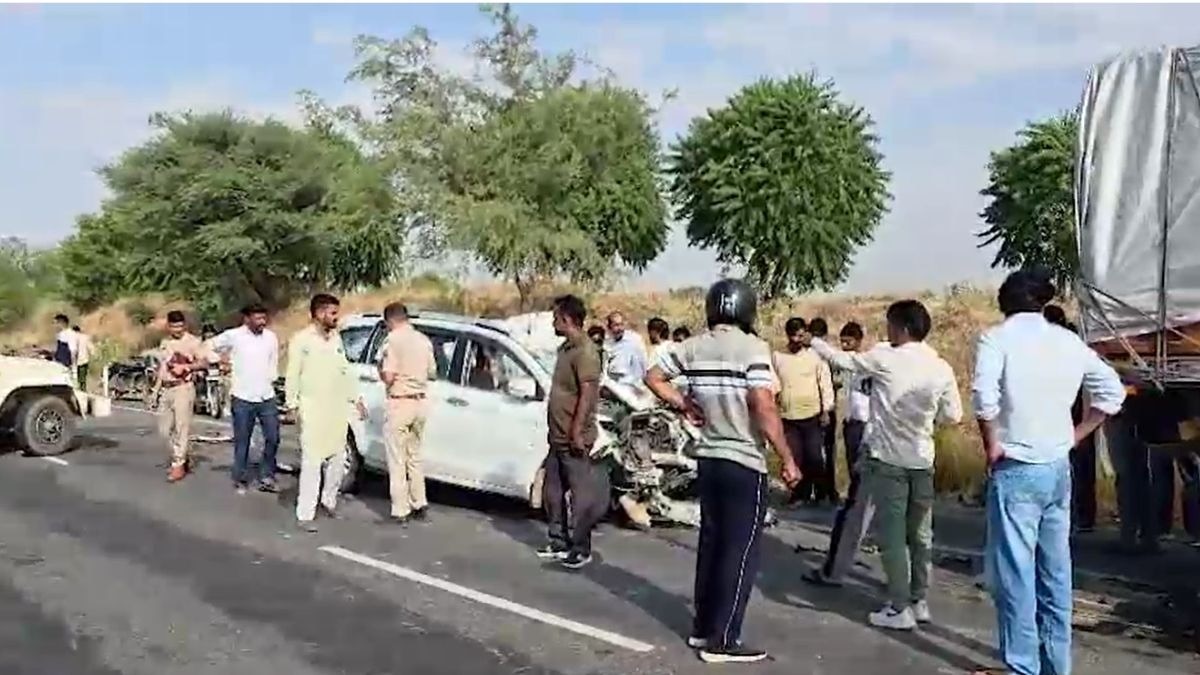 हादसे के शिकार लोगों में एक ही परिवार के पांच लोग शामिल. (Photo: Screengrab)