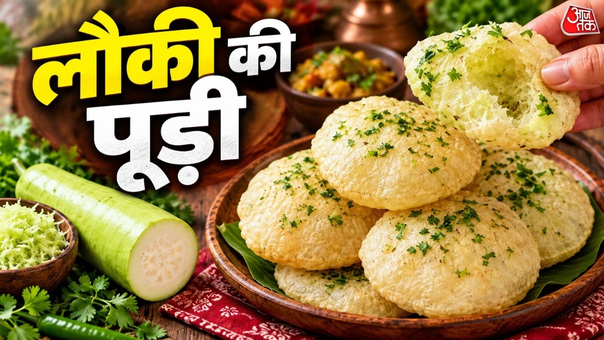 how to make soft lauki poori
