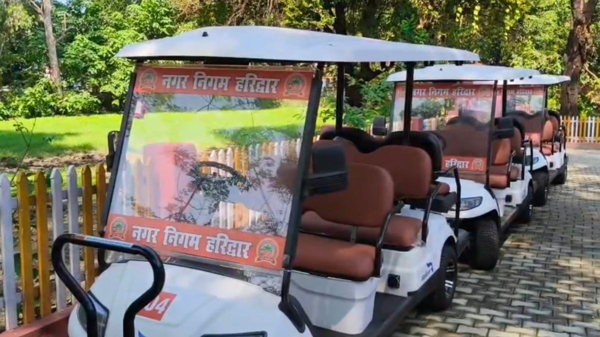 दिवाली से पहले हरिद्वार में शुरू होगी गोल्फ कार्ट सेवा. (Photo: ITG)