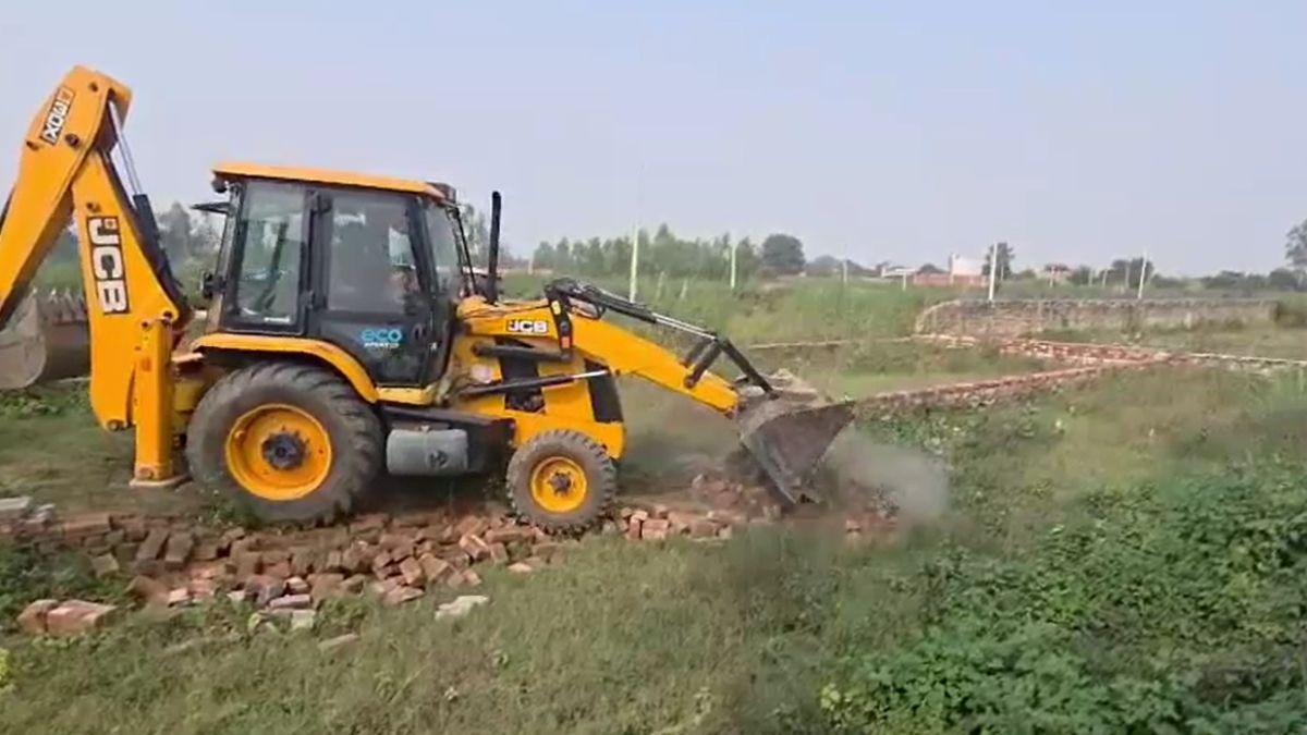 बिना लेआउट के तैयार हो रही थी कॉलोनी. (Photo: ITG)