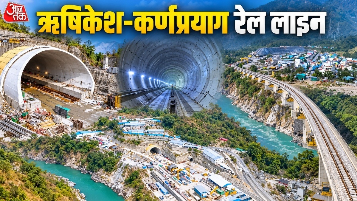 ऋषिकेश-कर्णप्रयाग रेलवे लाइन से धार्मिक पर्यटन और चीन सीमा तक पहुंच होगी आसान.(Photo:ITG)