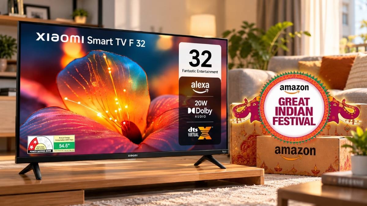 Amazon सेल में Xiaomi Smart TV पर मिल रही बंपर छूट! (Photo: AI)