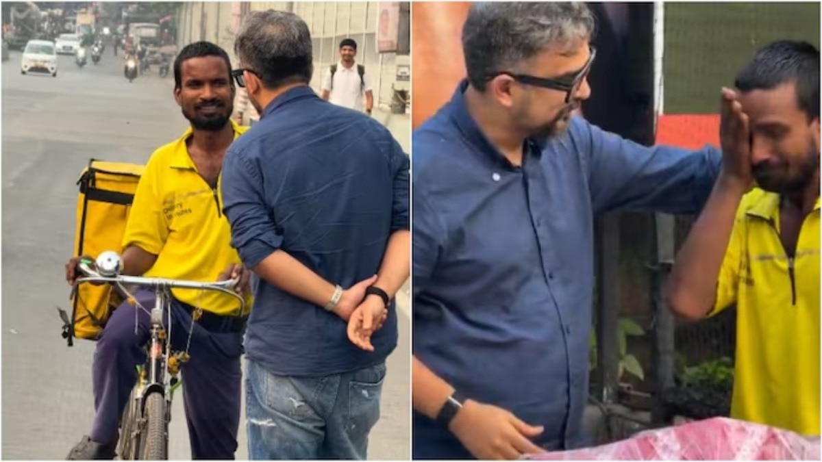 अनंत अंबानी की ओर से ब्लिंकिट एजेंट को मिला बड़ा गिफ्ट. (Photo: X)