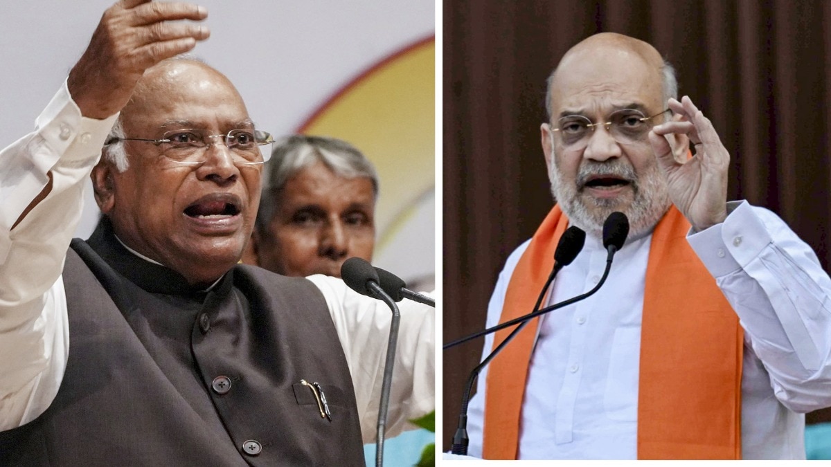 खड़गे की 'वोट बचाओ' महारैली, जवाब में अमित शाह की पदयात्रा की तैयारी. (Photo: PTI)