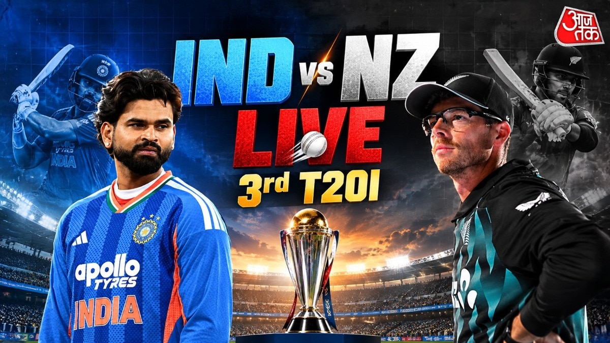 India vs New Zealand 3rd T20I Live Score