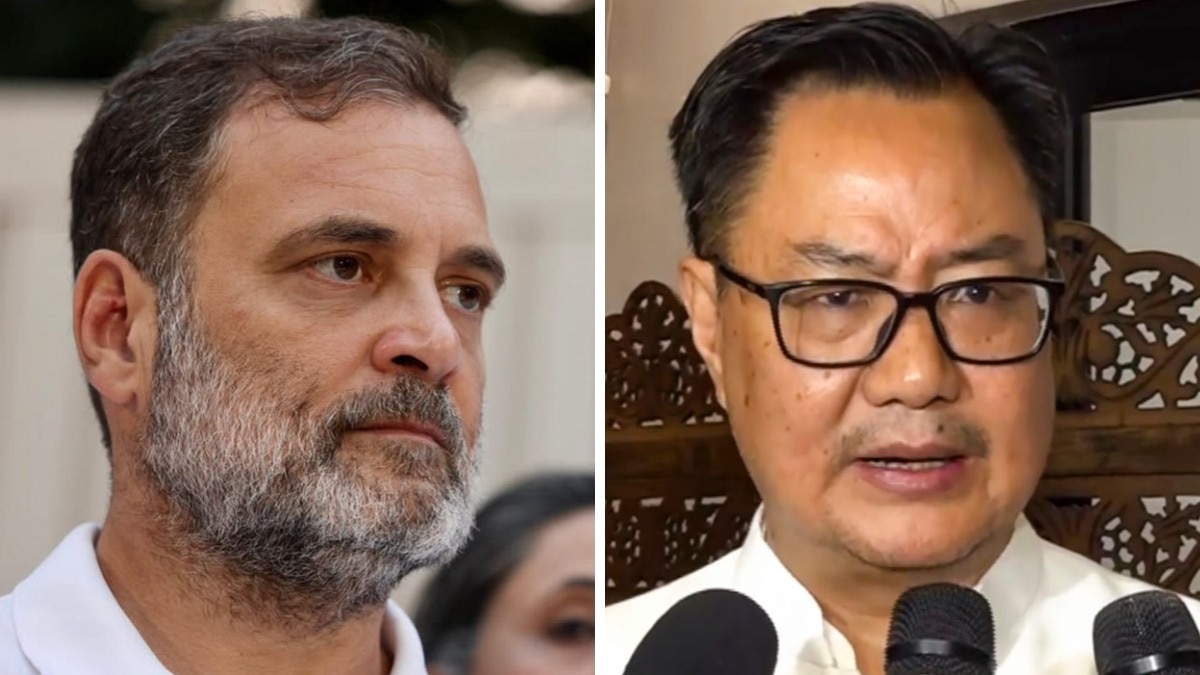 चीन के अरुणाचल पर कब्जे के दावे वाला AI वीडियो विवादों में, किरेन रिजिजू बोले- दुश्मन के प्रोपेगेंडा का साथ दे रही कांग्रेस