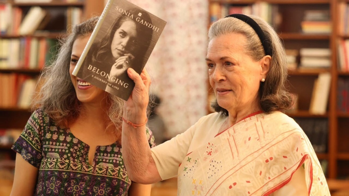 Sonia Gandhi book news