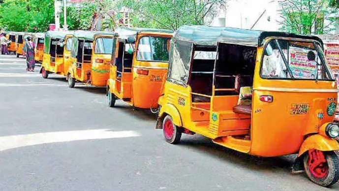 तमिलनाडु सरकार ने 15 साल बाद ऑटो का किराया बढ़ा दिया है. (Representational Image-ITG)