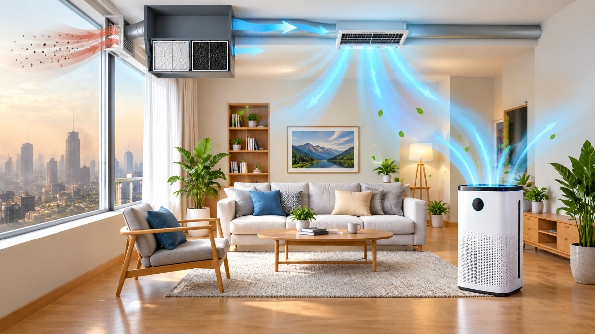 AQI controlled home
