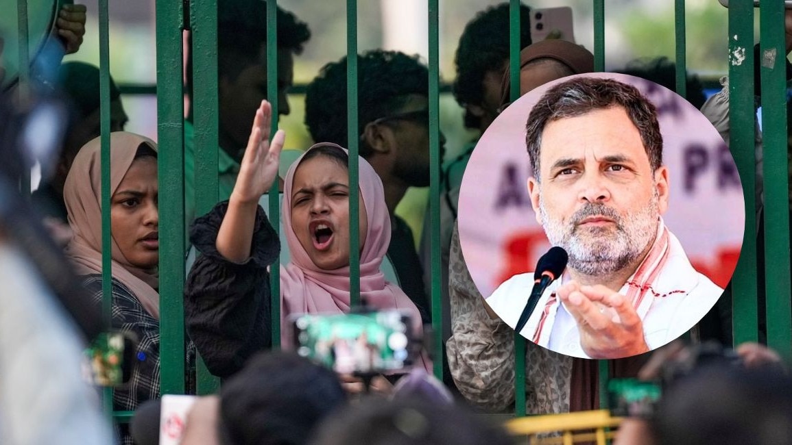 कंग्रेस सांसद राहुल गांधी जामिया के स्टूडेंट्स से मुलाकात करने जा रहे हैं.. (Photo: PTI)