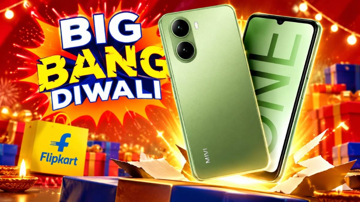 Flipkart Big Bang Diwali Sale में Mivi One 5G पर मिल रहा है डिस्काउंट, जानें फीचर्स और कीमत. (Photo: AI)