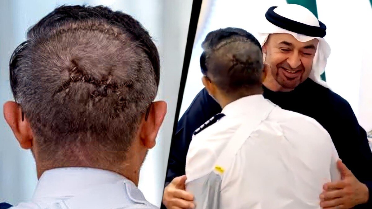 कैप्टन स्मित मछार को UAE ने सम्मानित किया. (Photo: ITG)