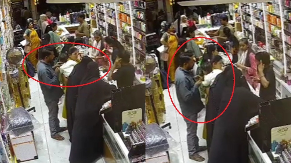 CCTV से आरोपी की तलाश की जा रही है.(Photo: Screengrab)