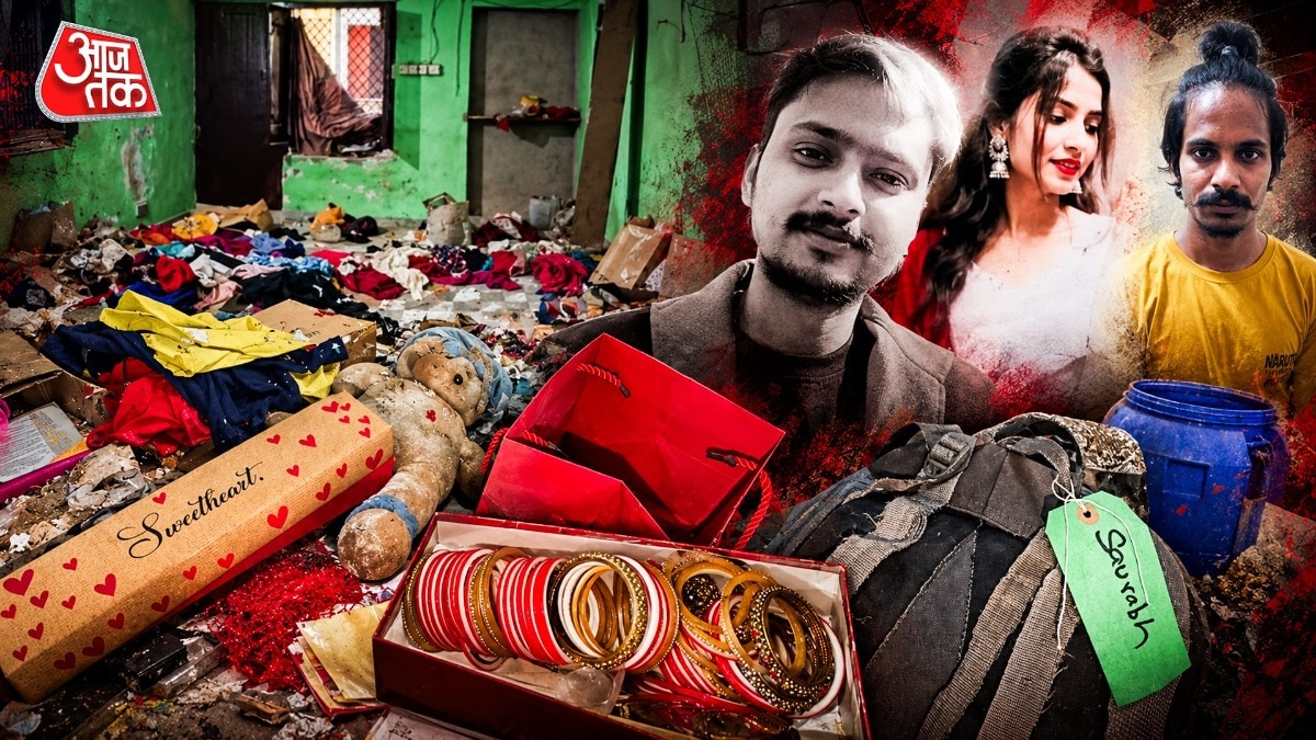 सौरभ की हत्या वाले घर में 18 महीने बाद खुला. (Photo: ITG)