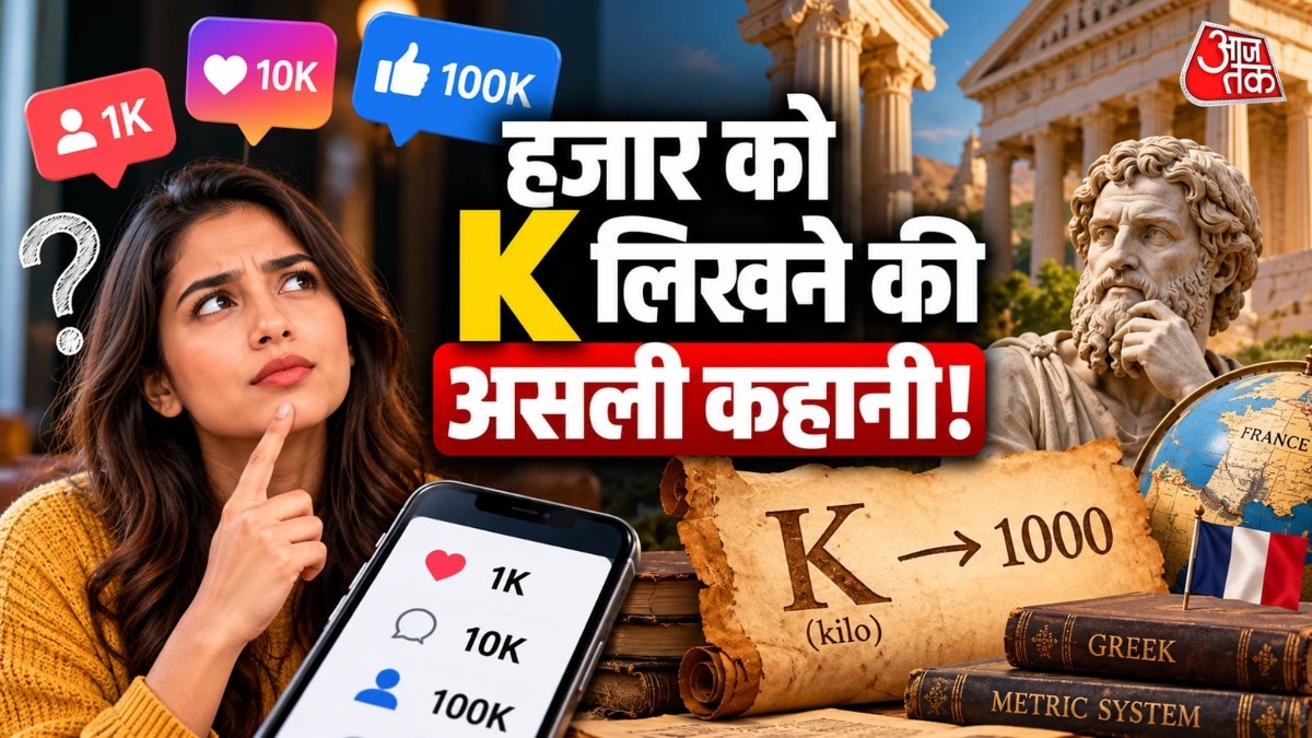 Thousand की स्पेलिंग में K तो आता ही नहीं, फिर 5 Thousand को 5K क्यों लिखते हैं?