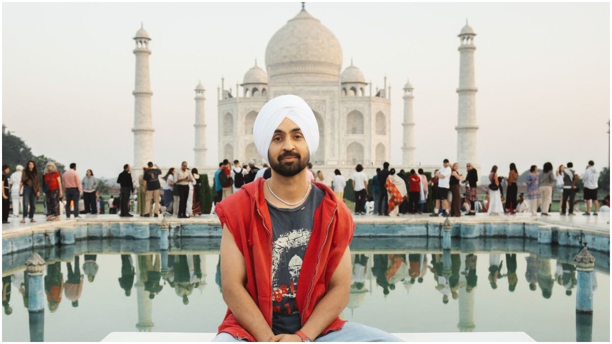 दिलजीत दोसांझ हाल ही में आगरा गए थे. (Photo: Insta/Diljit)
