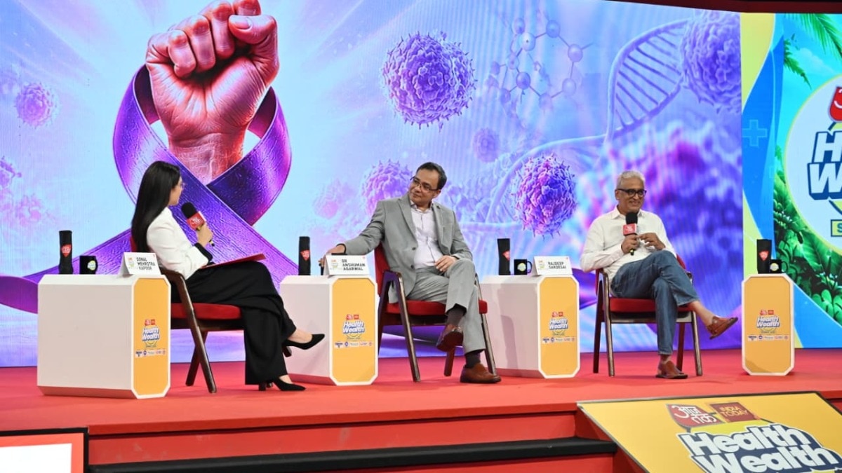 HealthWealth Summit में वरिष्ठ पत्रकार राजदीप सरदेसाई ने साझा किया अपना कैंसर सर्वाइवर सफर