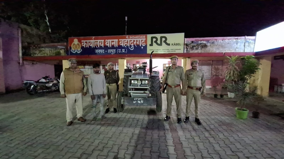 पुलिस गिरफ्त में आरोपी. (Photo: ITG)