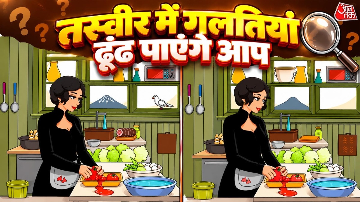 आपका चैलेंज है कि सिर्फ 10 सेकंड के अंदर छिपी 10 गलतियों  को खोजना है. (Photo: Pinterest)