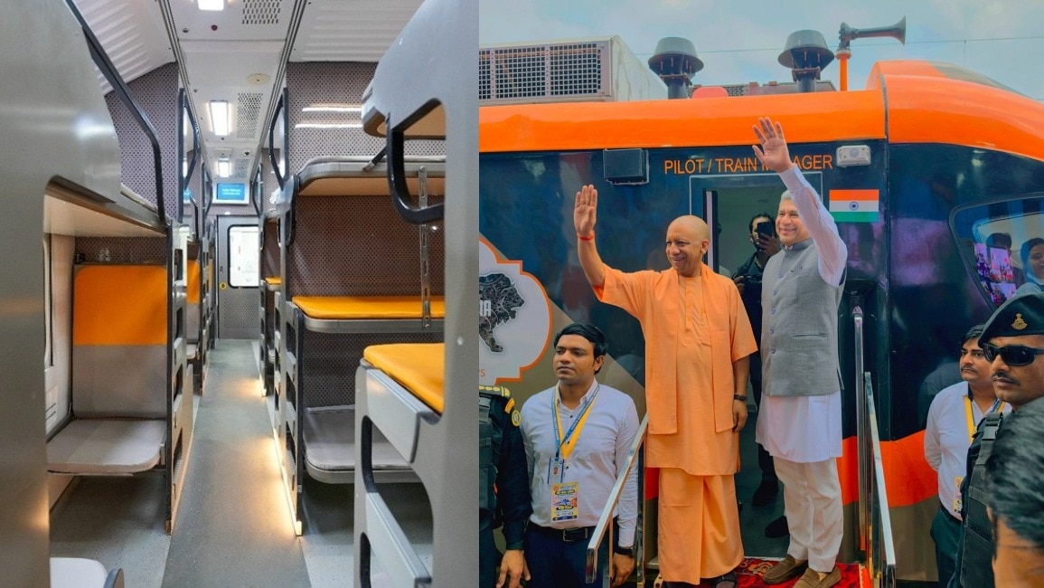 वाराणसी-दिल्‍ली वंदे भारत स्‍लीपर ट्रेन शुरू. (Photo: Indian Railways/X)  