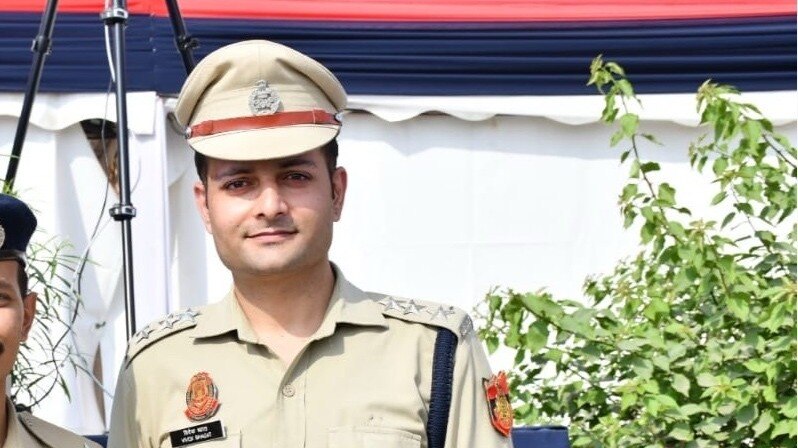 दिल्ली पुलिस के ACP विवेक भगत. 