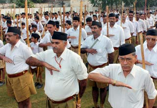 राष्ट्रीय स्वंय सेवक संघ की सालाना रैली