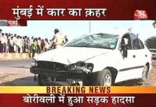 मुंबई में कार हादसा