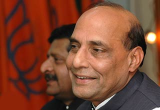 भाजपा अध्यक्ष राजनाथ सिंह