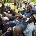 बराक ओबामा की जीत का जश्‍न