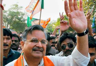 छत्तीसगढ़ के मुख्यमंत्री रमण सिंह