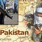 पाकिस्‍तान मानचित्र
